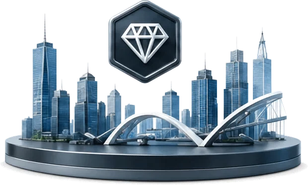 Platinum recognition tier pedestal